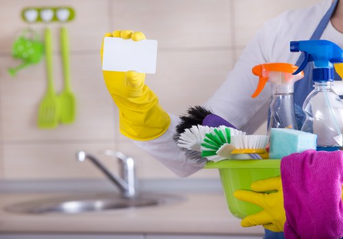 Property management cleaning for a mixed-use building in W1G