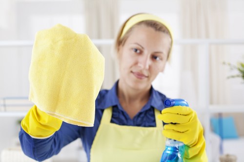 Safe and insured carpet cleaning service working in a W1G property