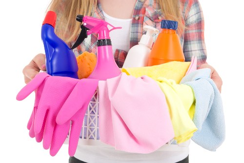 Regular domestic cleaning service in W1G focusing on kitchen and bathroom upkeep