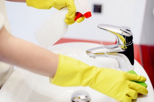 Professional cleaning for a central London meeting room in W1G
