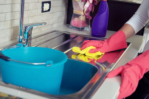 Deep cleaning of kitchens and bathrooms in W1G