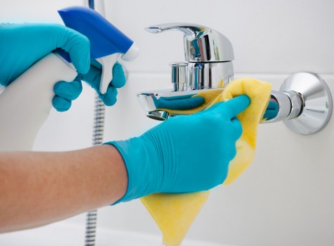 Detailed cleaning for a W1G meeting room and work area