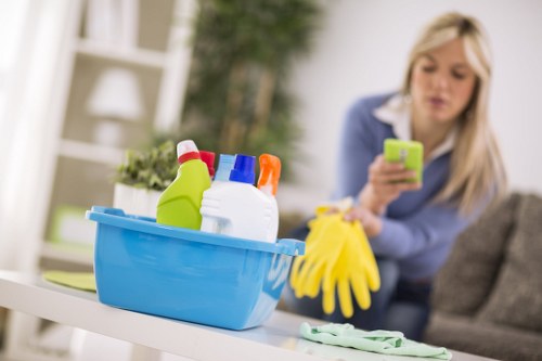 End of tenancy cleaning tasks in a W1G flat including cupboards and floors