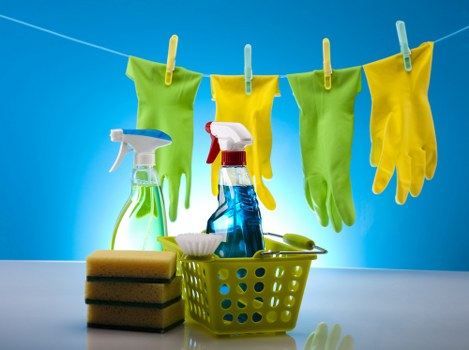 Local cleaners handling a one-off property refresh in W1G