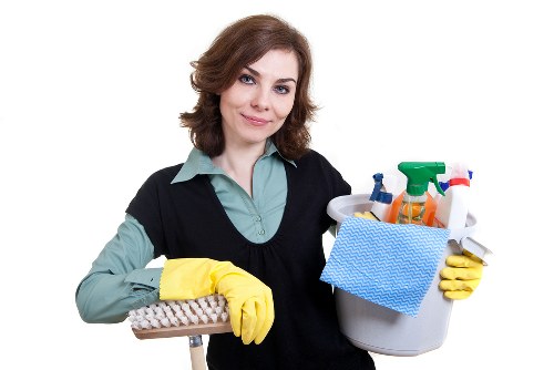 Careful sofa cleaning in a W1G apartment or townhouse